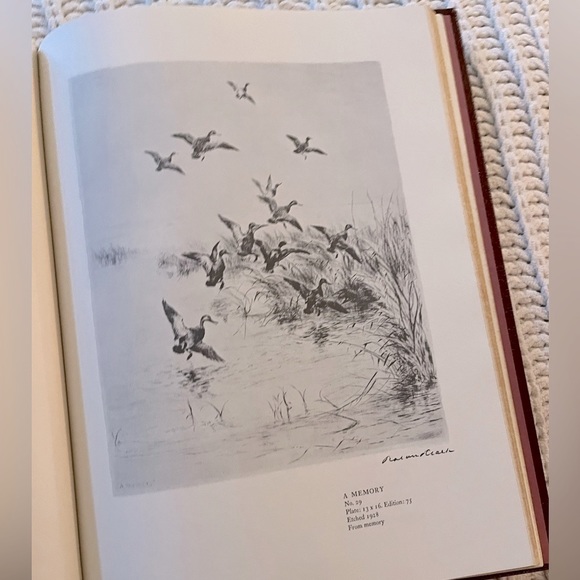 ♥️Roland Clark’s Etchings 1990 Derrydale Press 1/2,500 Ltd Edition Hardback♥️ - Picture 13 of 16